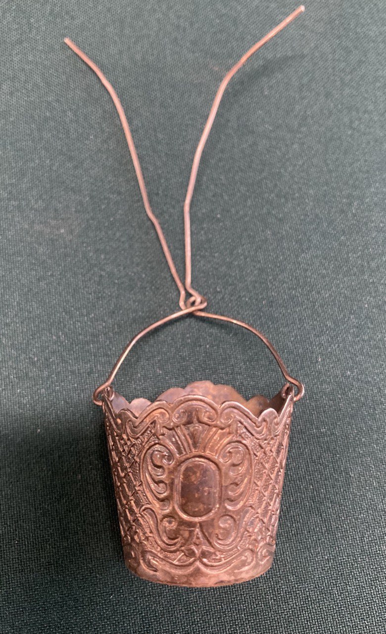 Ситечко серебряное. 925 пр. 27,74 гр.