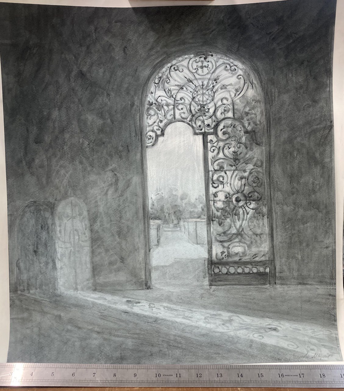 Рисунки студентов. Каждый по 250 руб. Десять шт.