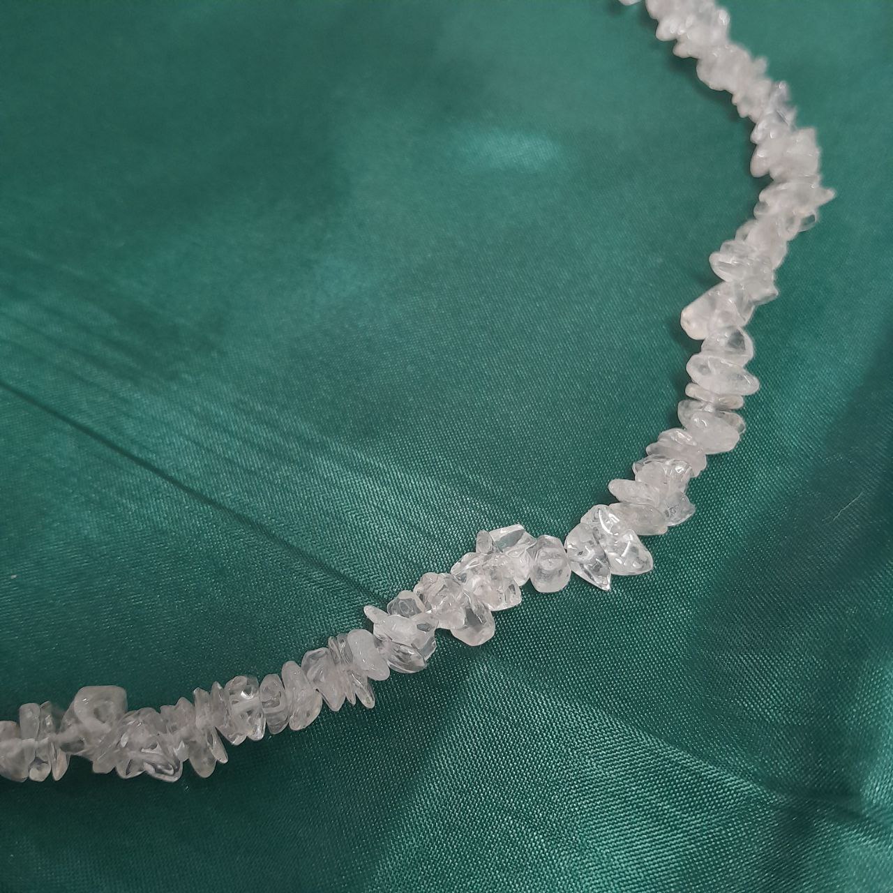 Бусы из кварца, вес 22 гр, 43 см