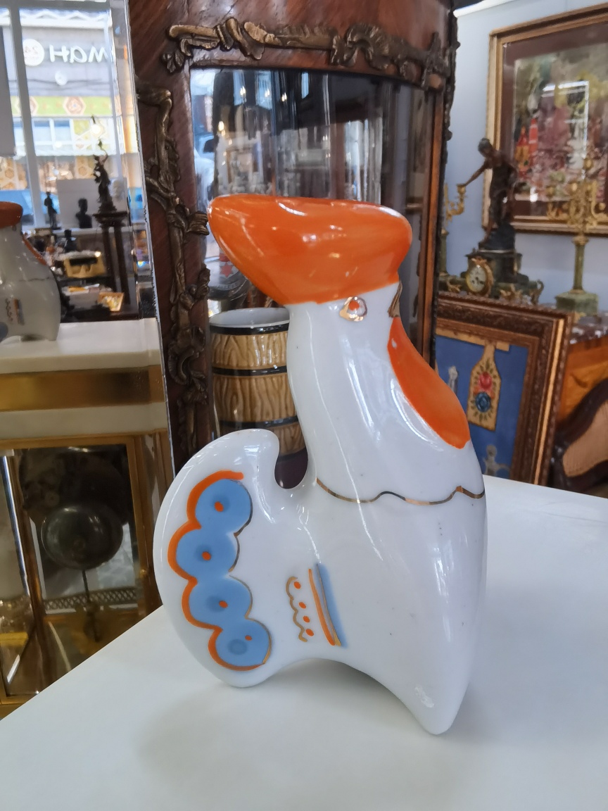 Фарфоровая перечница "Петушок"