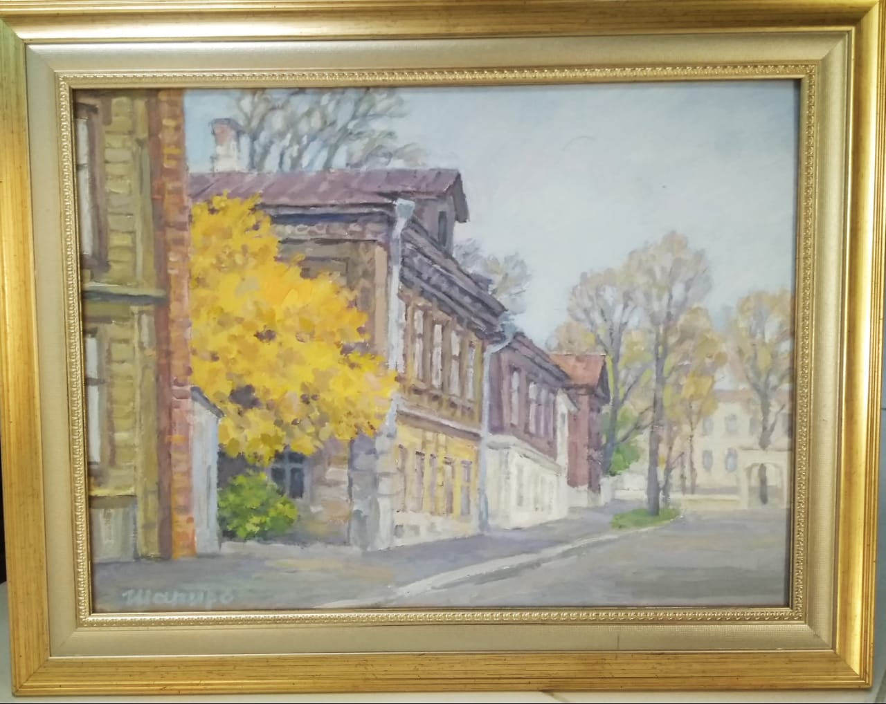 "Улица Некрасова, 2000 г.", художник Е.Шапиро