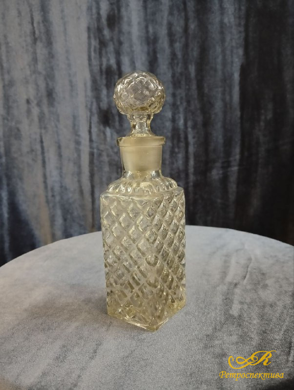 Флакон для духов, до революции 1917 г, 18х4,5х4,5 см