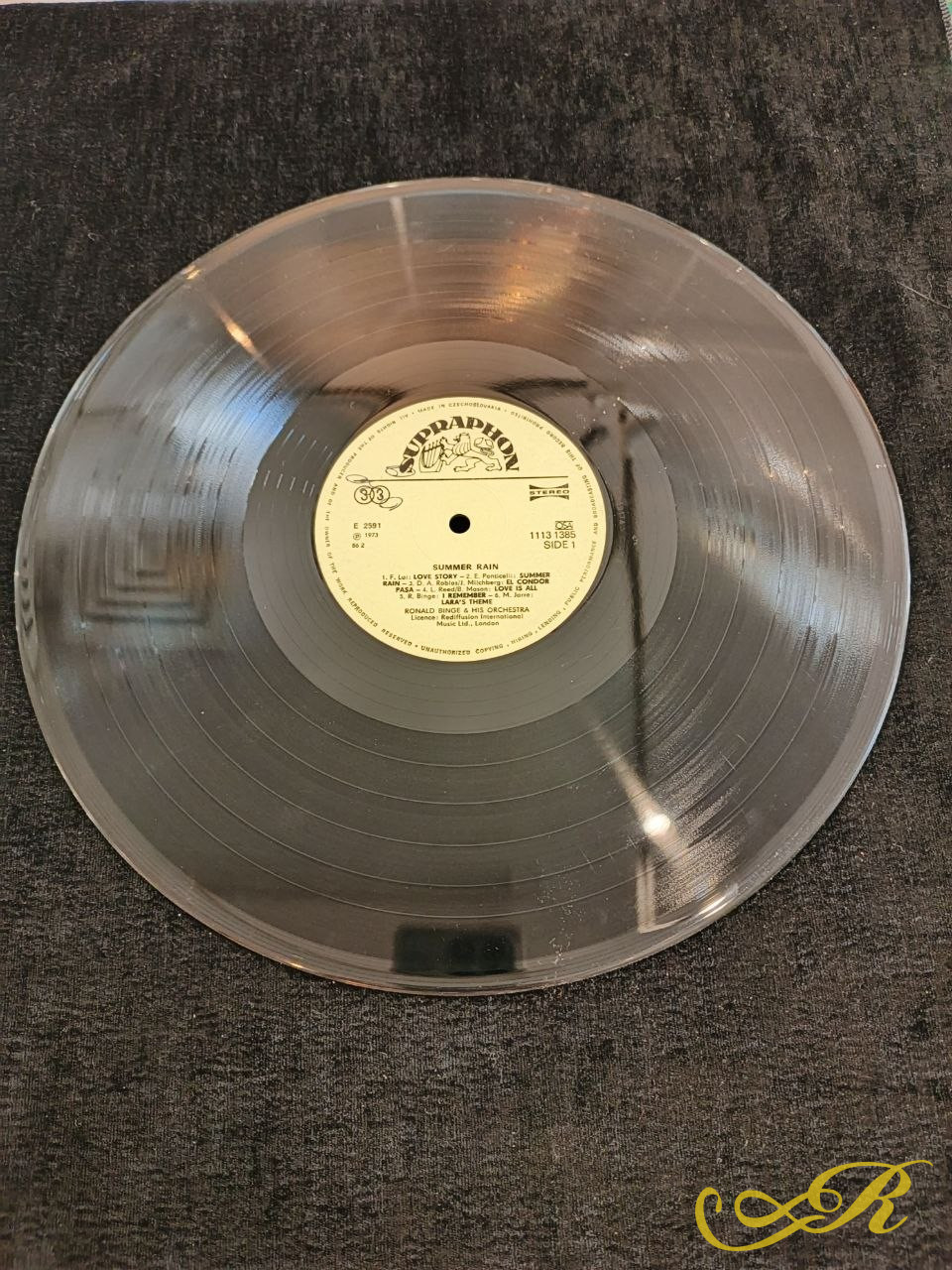  Пластинка Ronald Binge & His Orchestra - Summer Rain. 1973. CzechoslovakiaNM. 1973. LP. EX.
