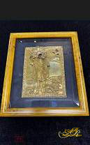 Икона "Никита Воин, бесогон" XVIII век.