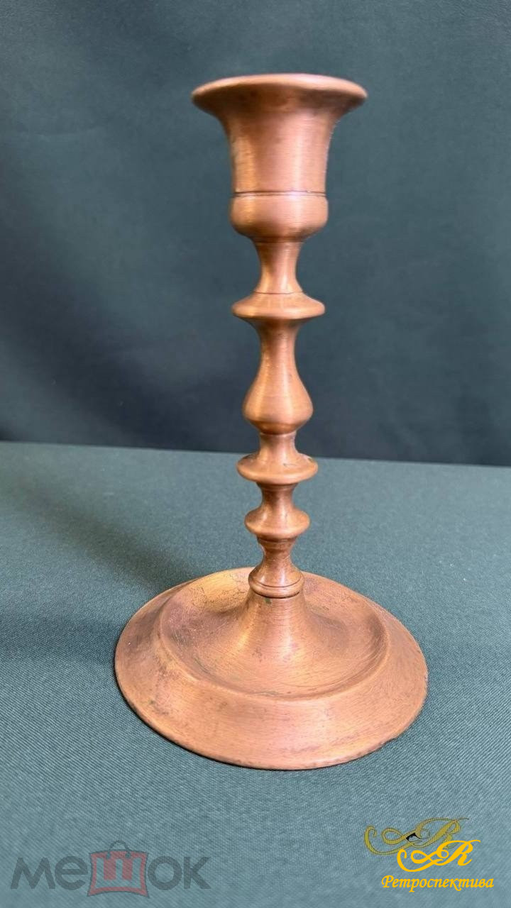 Подсвечник бронза. Российская империя.