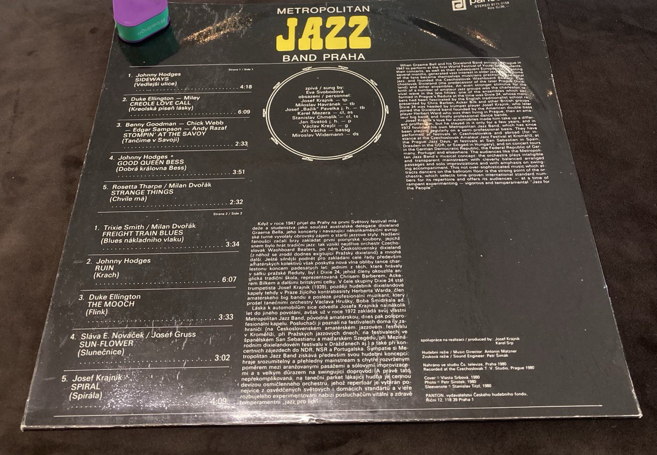 Metropolitan Jazz Band Praha.