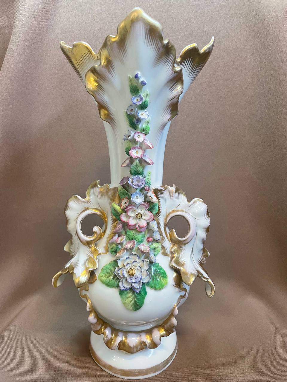 Фарфоровая ваза, Германия, клеймо ТРМ, 19 в.