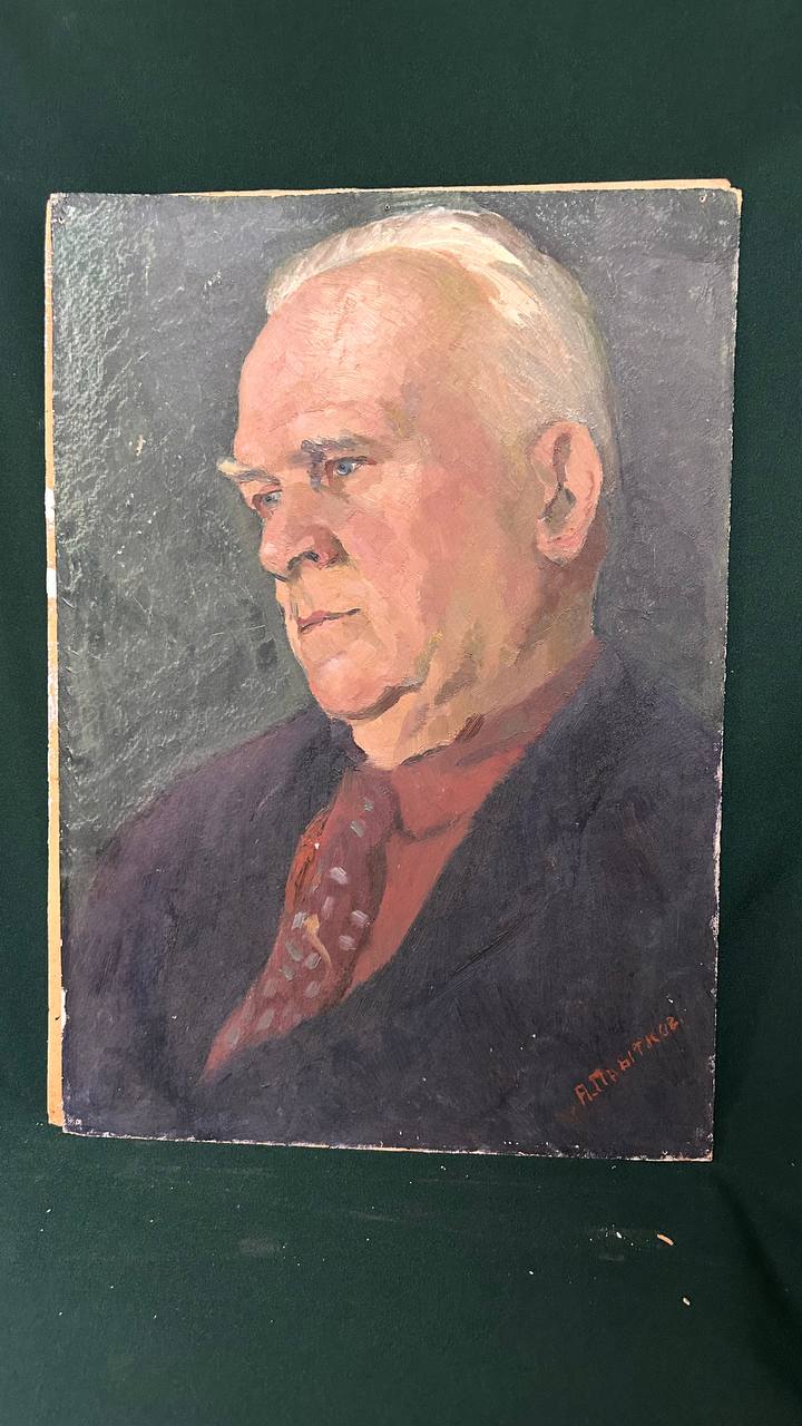 Портрет "Майков А.Н", 1966 г, художник Прытков А.А.
