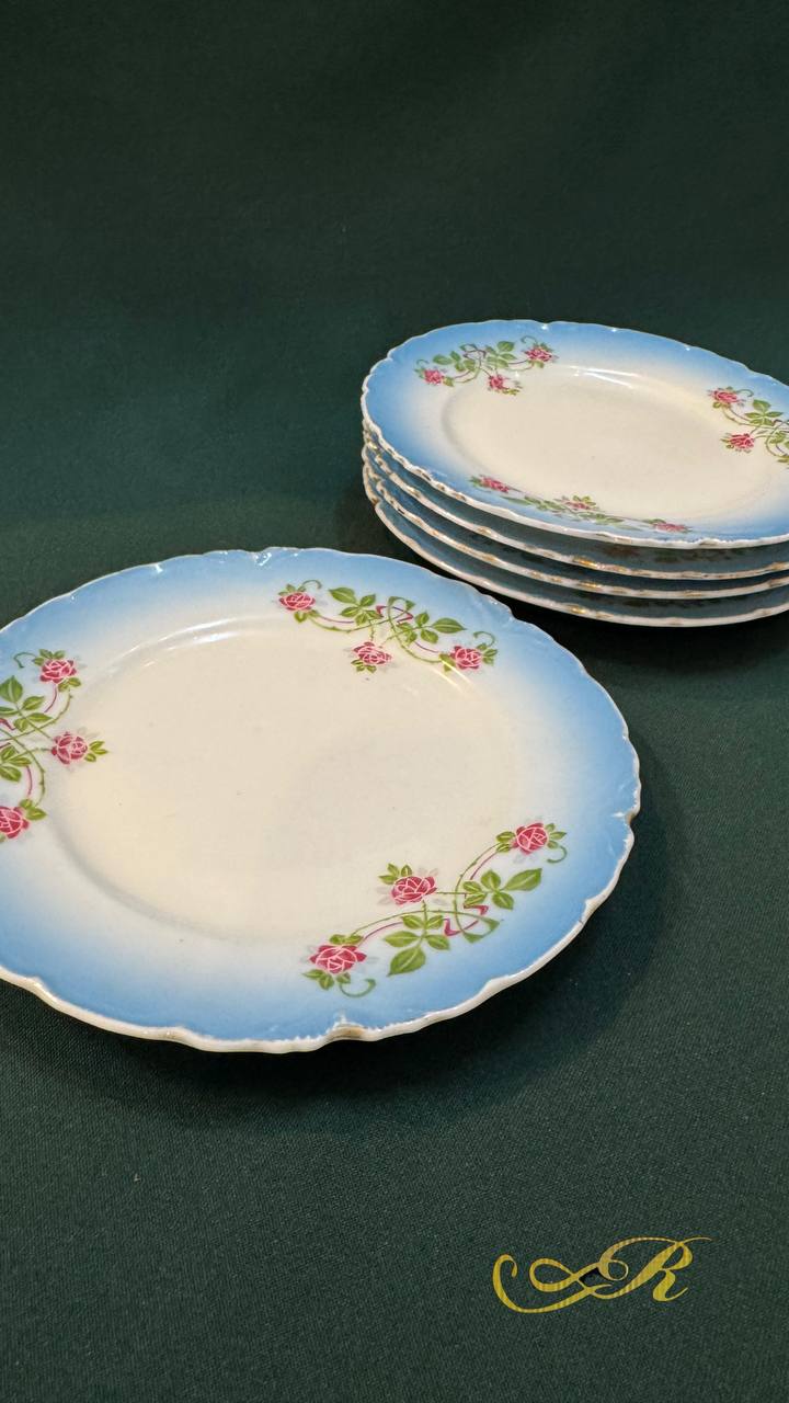 Фарфоровая тарелка Кузнецов, ГАРДНЕР, Ранние СОВЕТЫ? без КЛЕЙМА