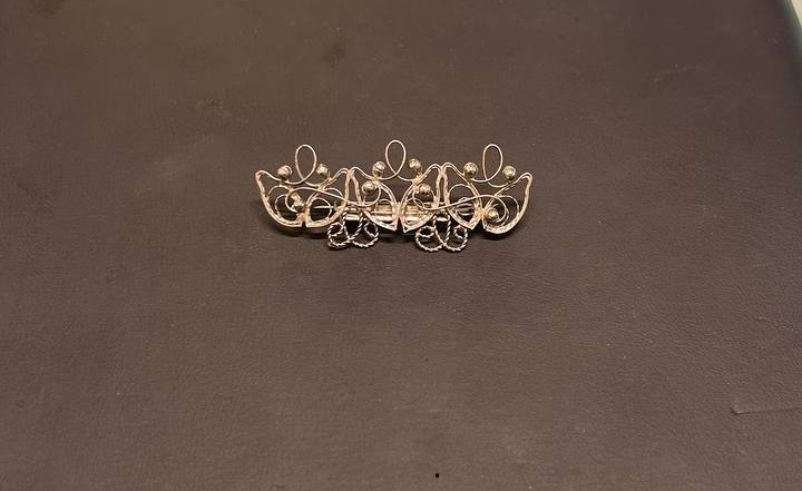 Брошь скань СССР.