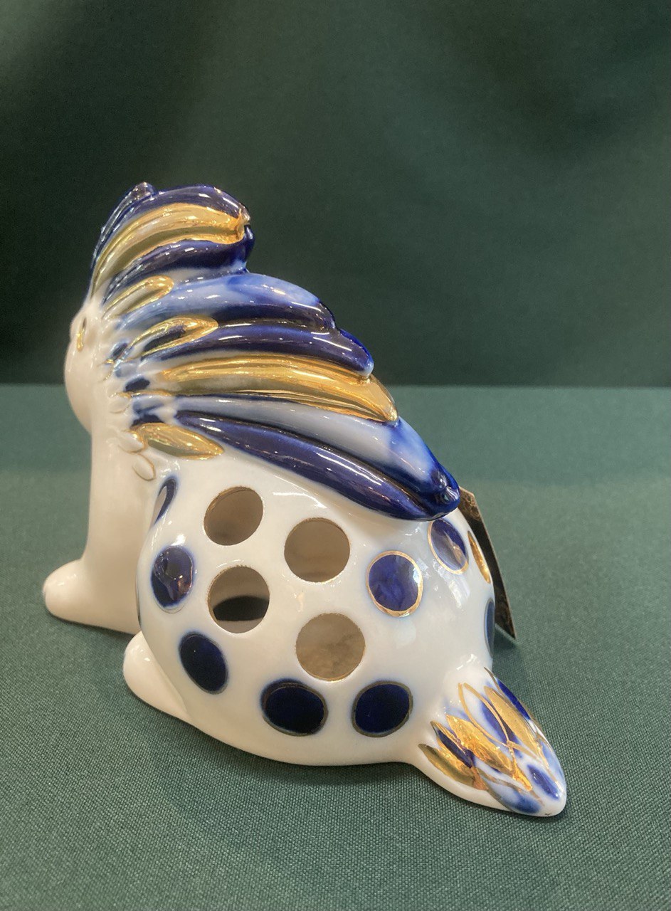 Статуэтка «Дикобраз» фарфор СССР