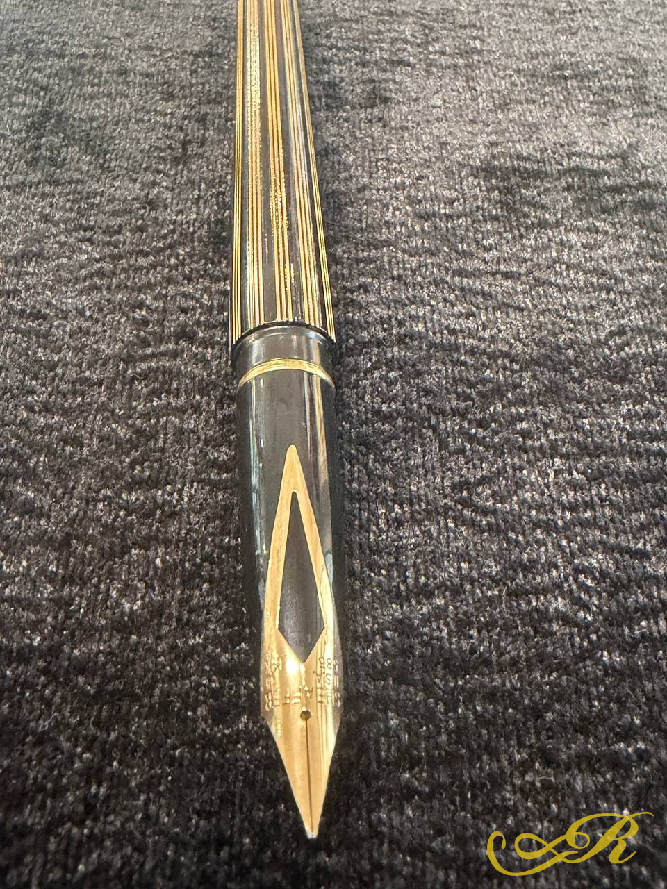 Винтажная перьевая ручка Sheaffer (США), 14K Gold Nib, 585 проба