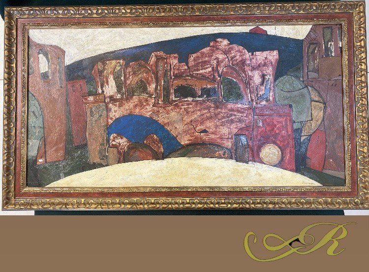 Шляпкин А. Картина «Площадь монументов».