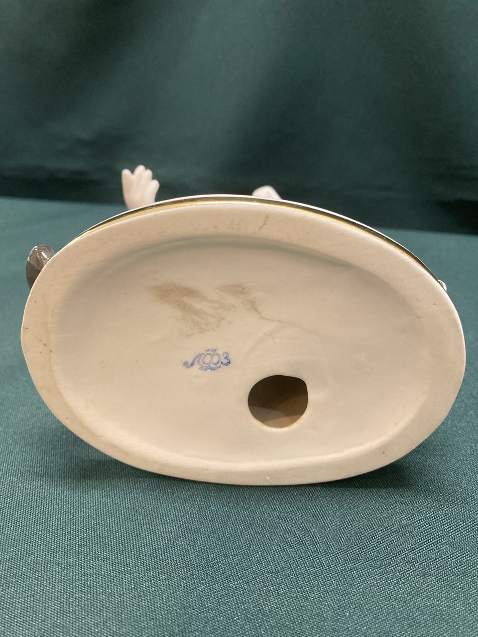 Фарфоровая статуэтка "Повар и кот" ЛФЗ