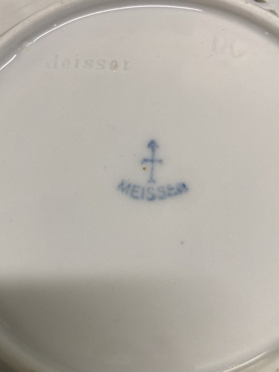 Блюдца. 6 шт. Мейсенский фарфор.