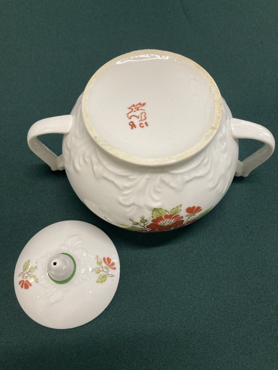 Сахарница.Вербилки. Рисунок "деколь"