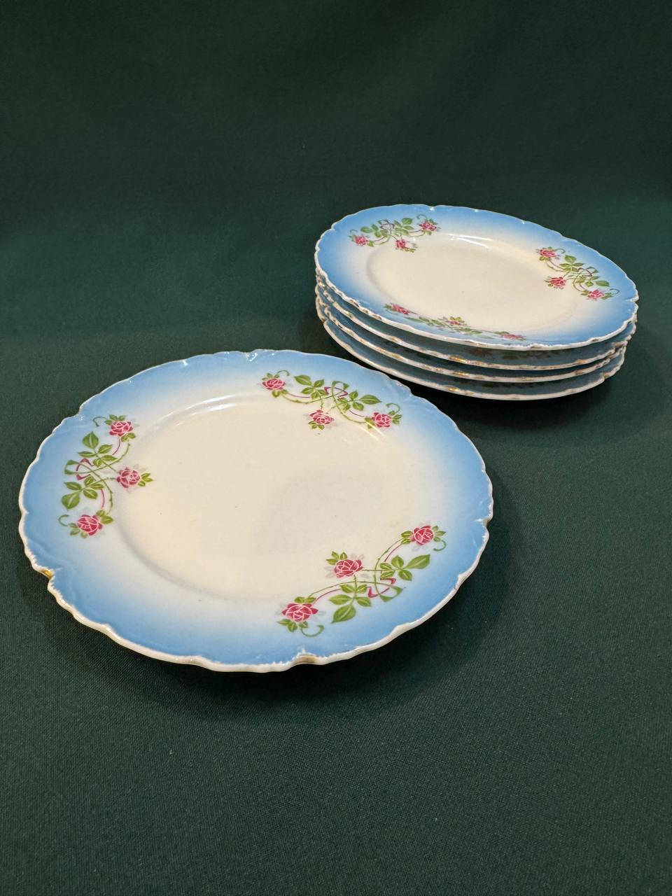 Фарфоровая тарелка Кузнецов, ГАРДНЕР, Ранние СОВЕТЫ? без КЛЕЙМА