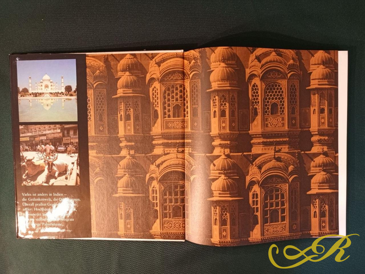  Книга (Индия: Облик субконтинента) автора Гюнтера Нерлиха.  "Indien: Antlitz eines Subkontinents" 