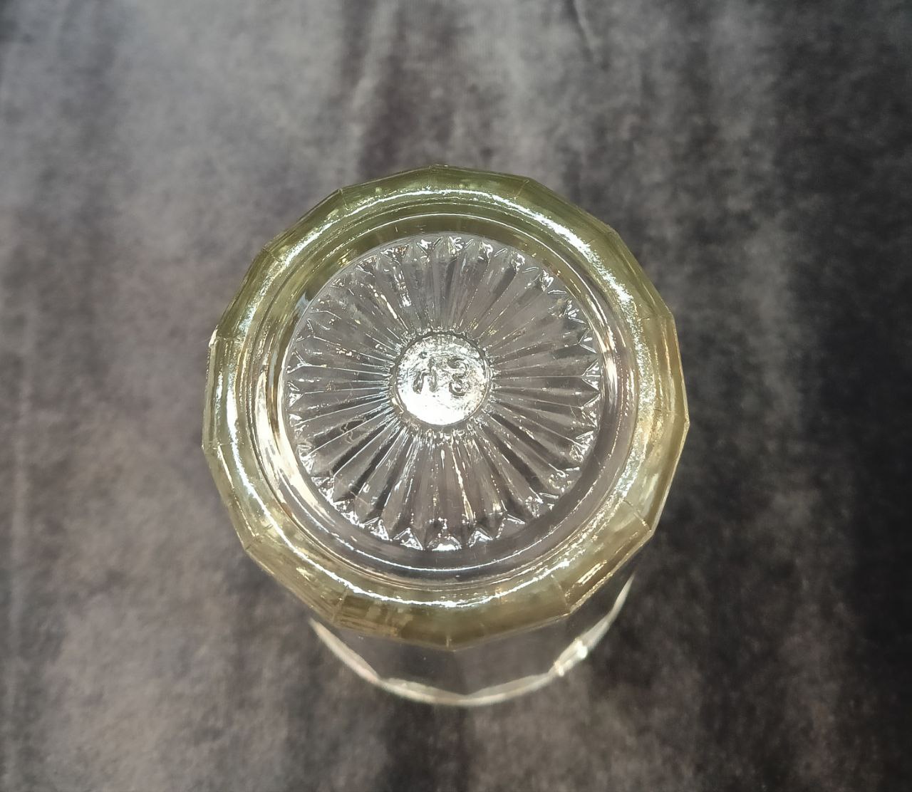 171. Стакан стеклянный, Уршельский стекольный завод, объем 200 мл , высота 95 мм