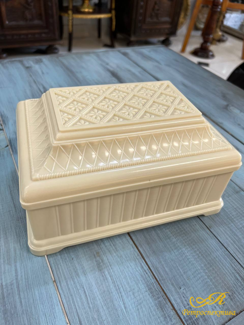 Карболитовая шкатулка СССР