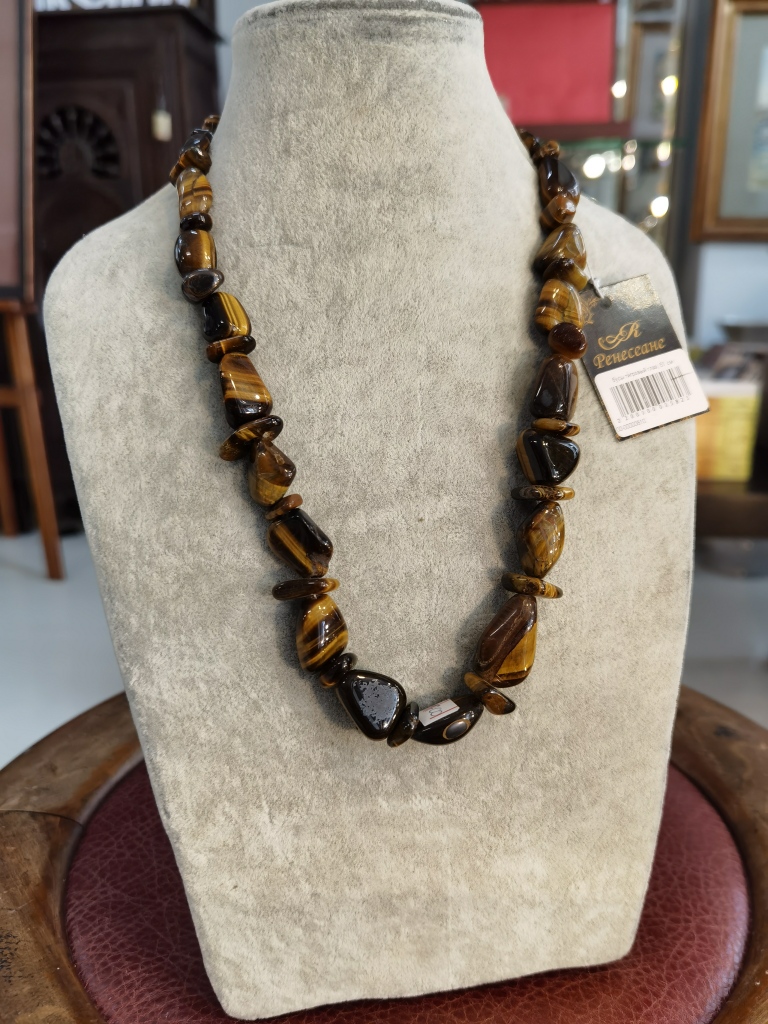 Бусы "Тигровый глаз"