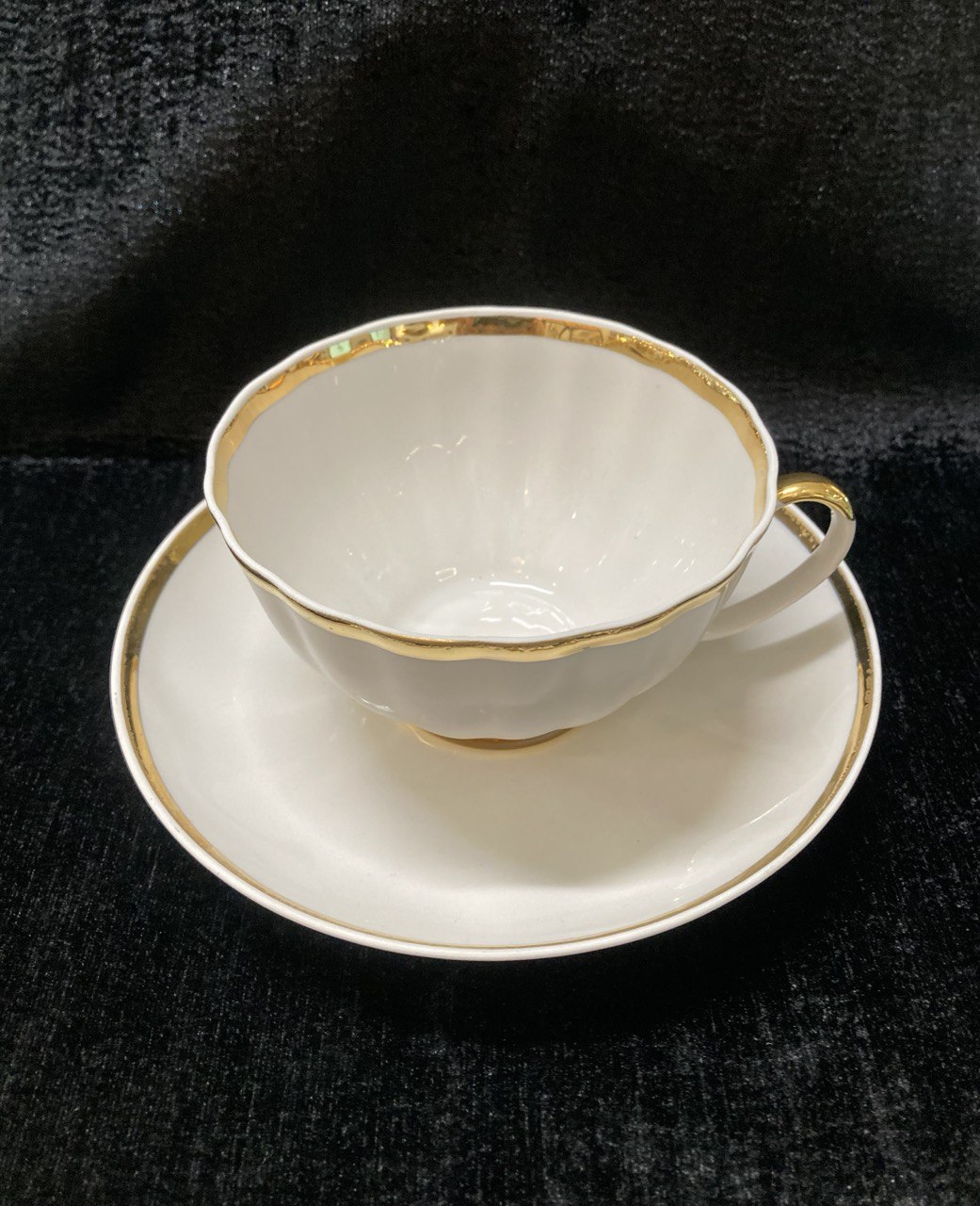 Фарфоровая чайная пара. Дулево.