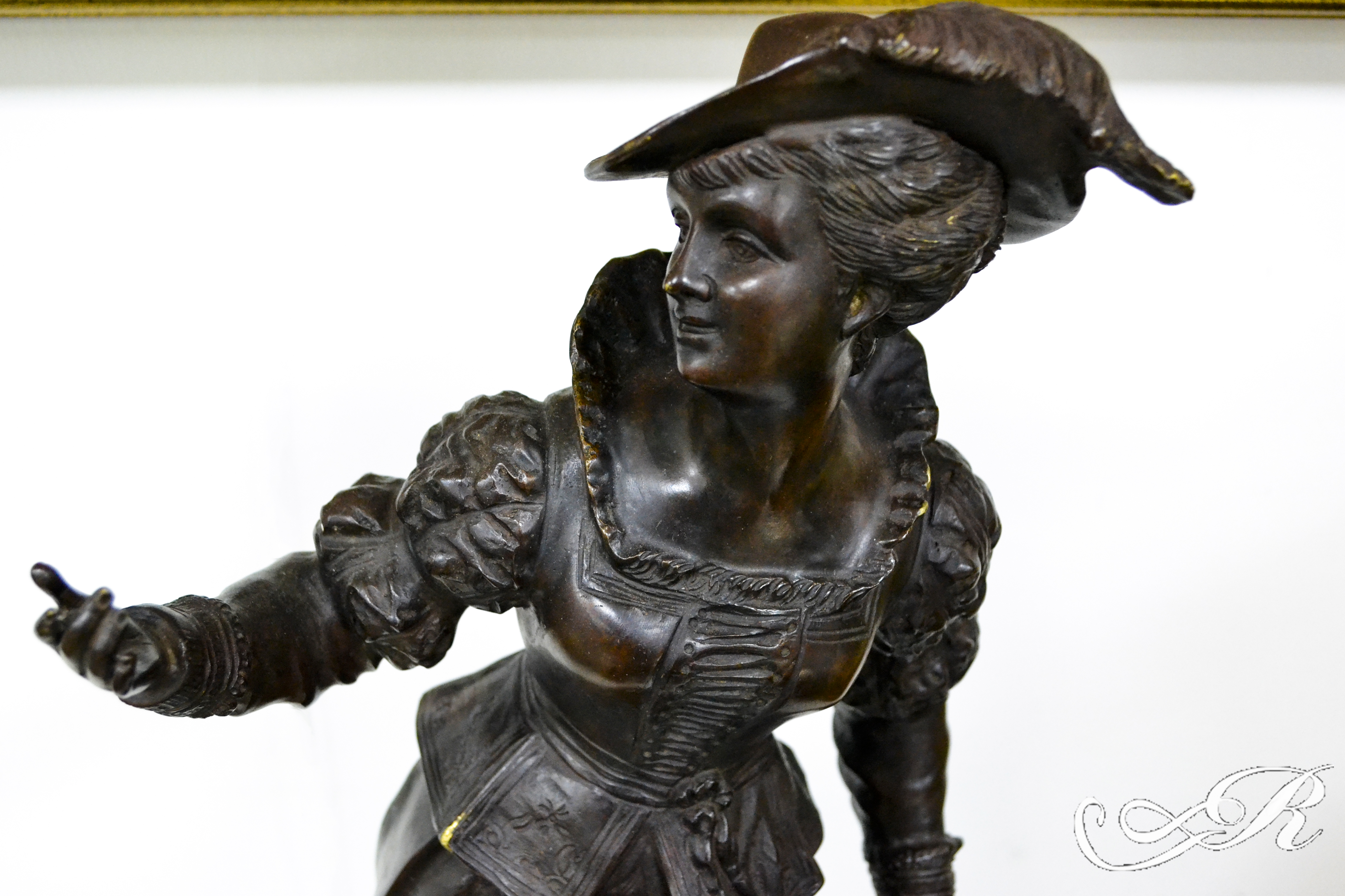 Скульптура «Фрейлина Королевы», Франция, XIX в.