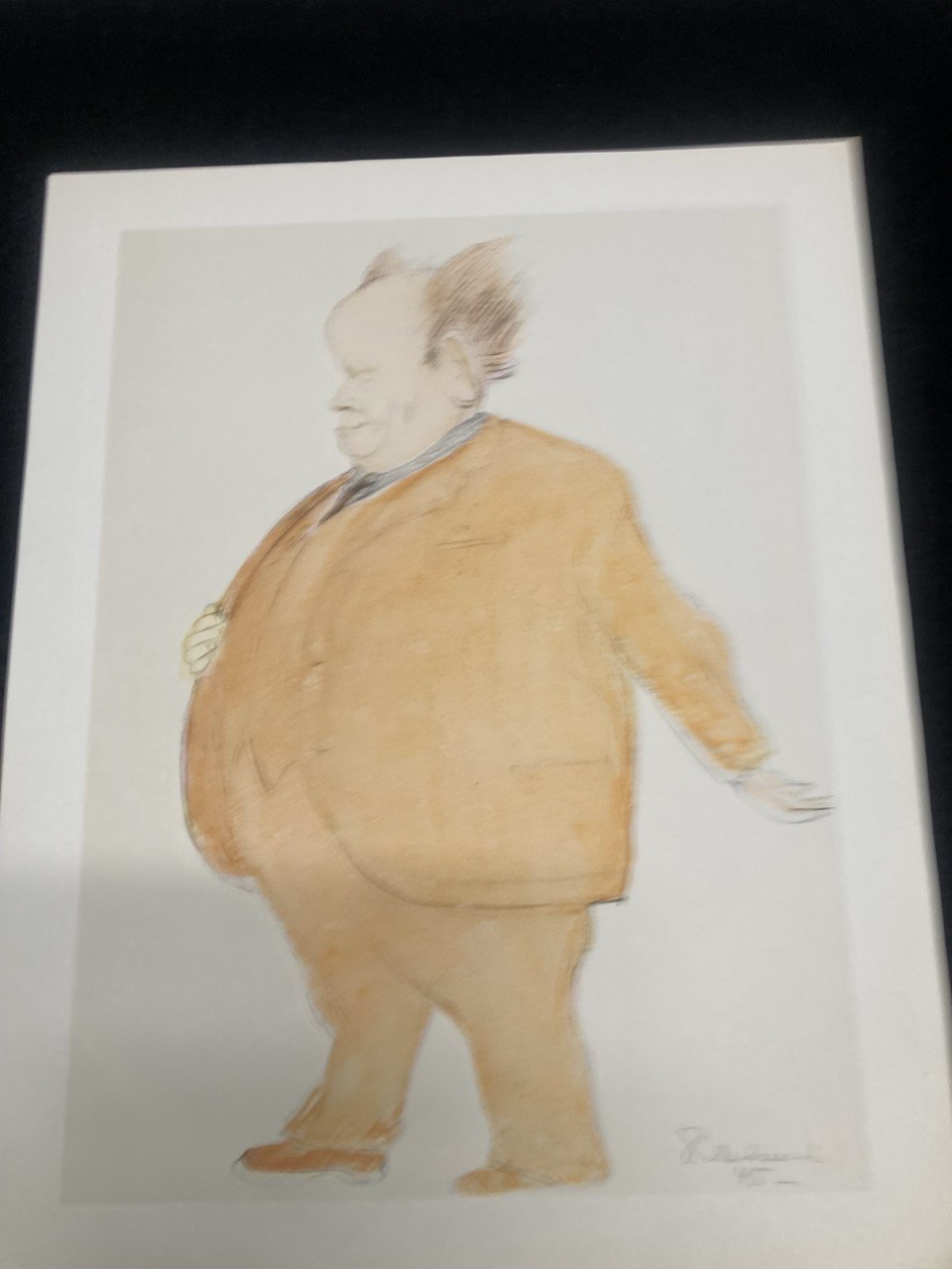 Рисунки шаржы. Б.Н.Ливанов. Москва 1974 г.