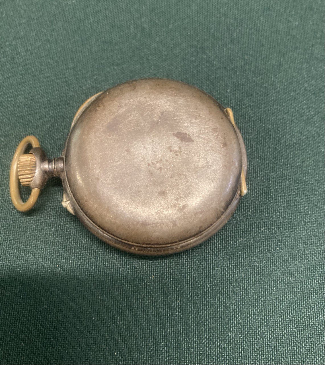 Часы карманные дореволюционные. Медные.