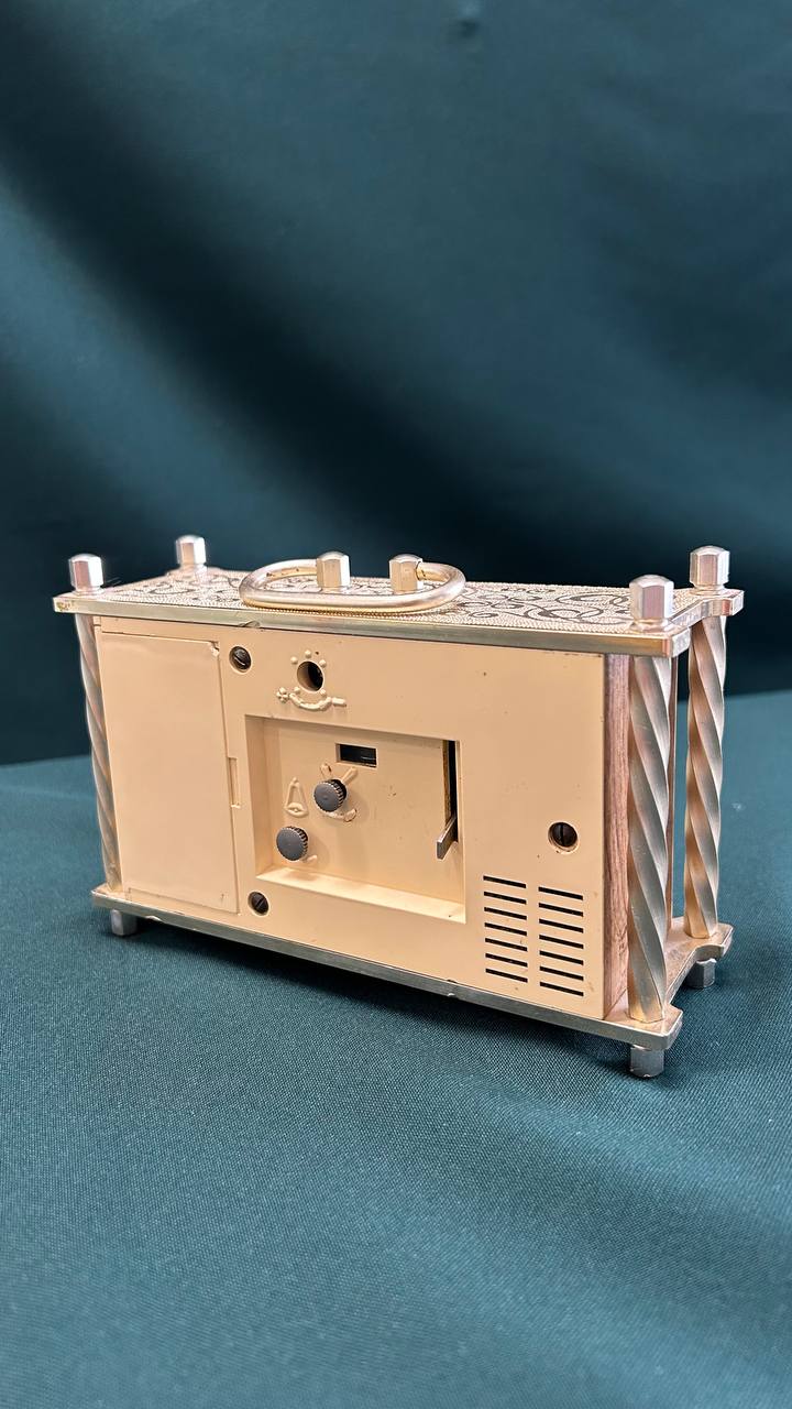 Часы с будильником винтажные "Слава", СССР.