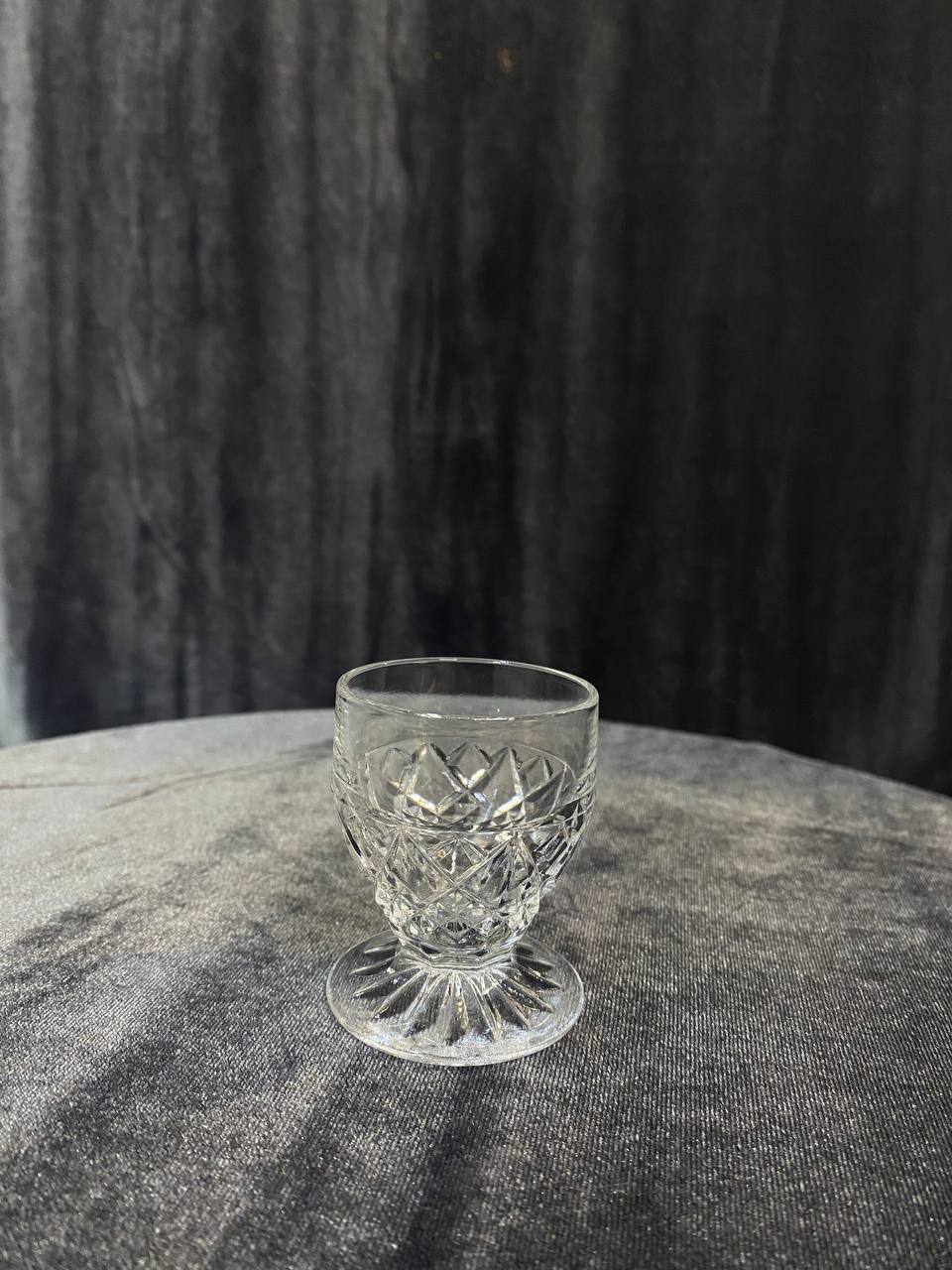 168 Стопка гусь хрустальный серед. 20 века, 55мм, 40мл. СССр