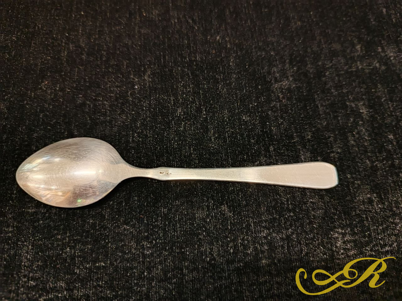 ложка серебряная, чайная. 925 проба.25,4 гр. 13 см.