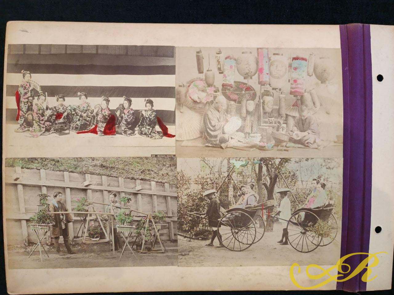 старинная альбуминовая фотография (примерно 1880 года), запечатлевшая вид на Порт-Тауфик (вход в Суэцкий канал) в Египте. Ш-32, В-22,5 см. Зангаки