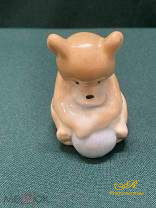 Фарфоровая фигурка " Медвежонок с медом" ЛФЗИ 1950 - 1960 г.г.
