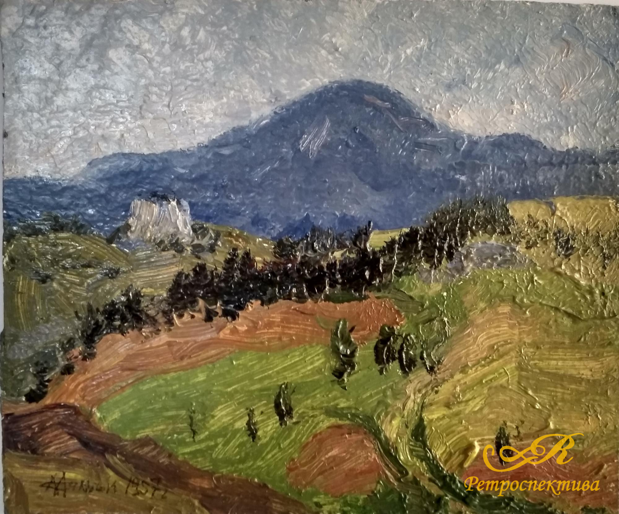 Летние поля, Салмин М.А., 1957 г.