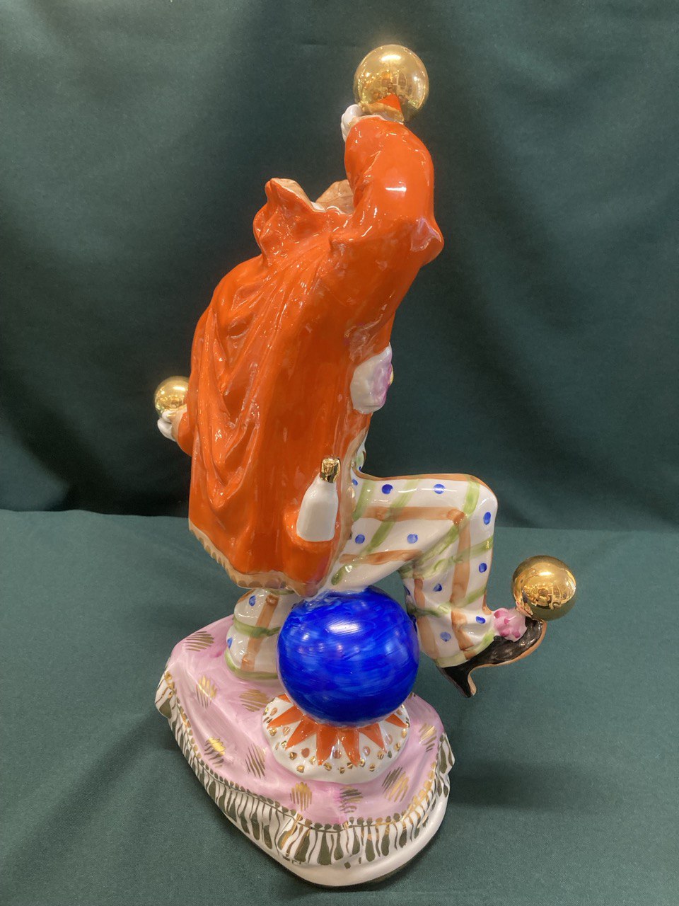 Клоун с шарами. Вербилки. СССР