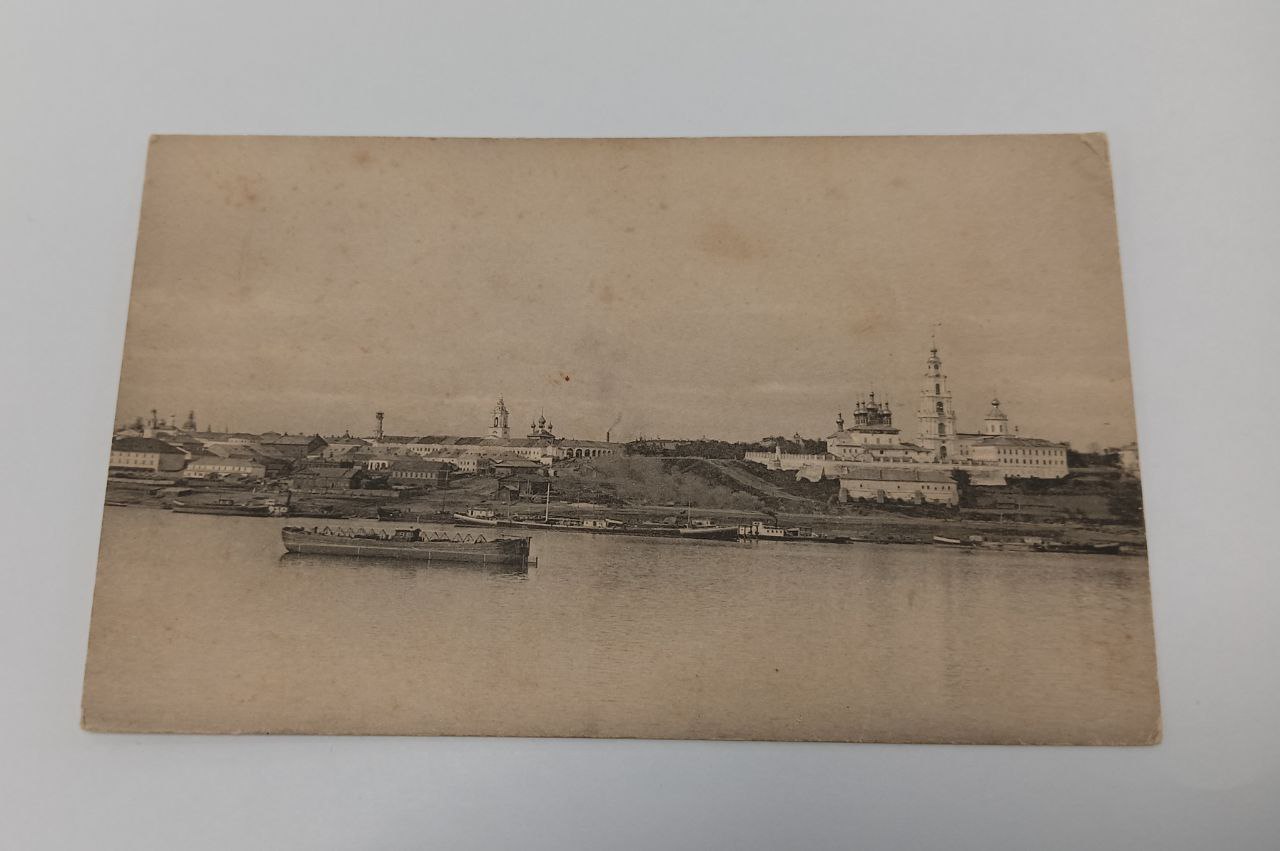 Открытка Общий вид г.Костромы из-за Волги