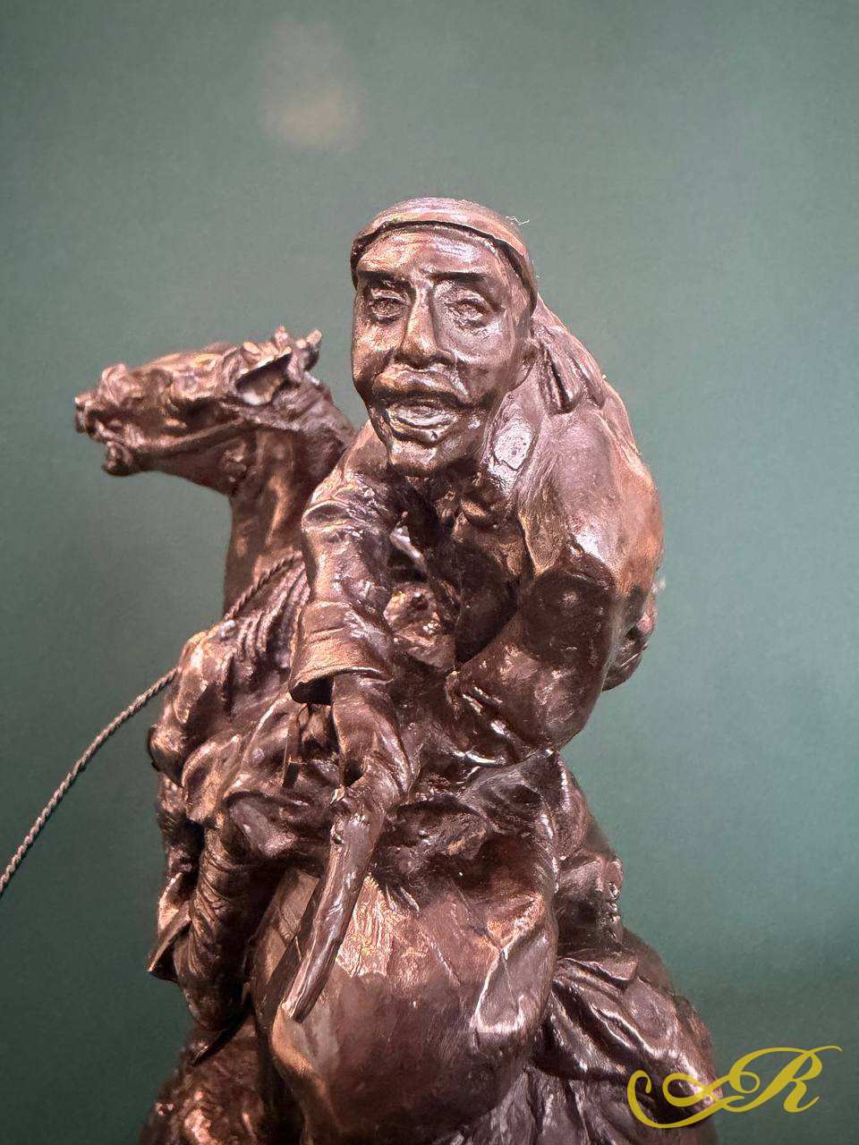 Скульптура  Скотокрад, Охотник и корова, начало ХХ в.,Василий Грачёв 