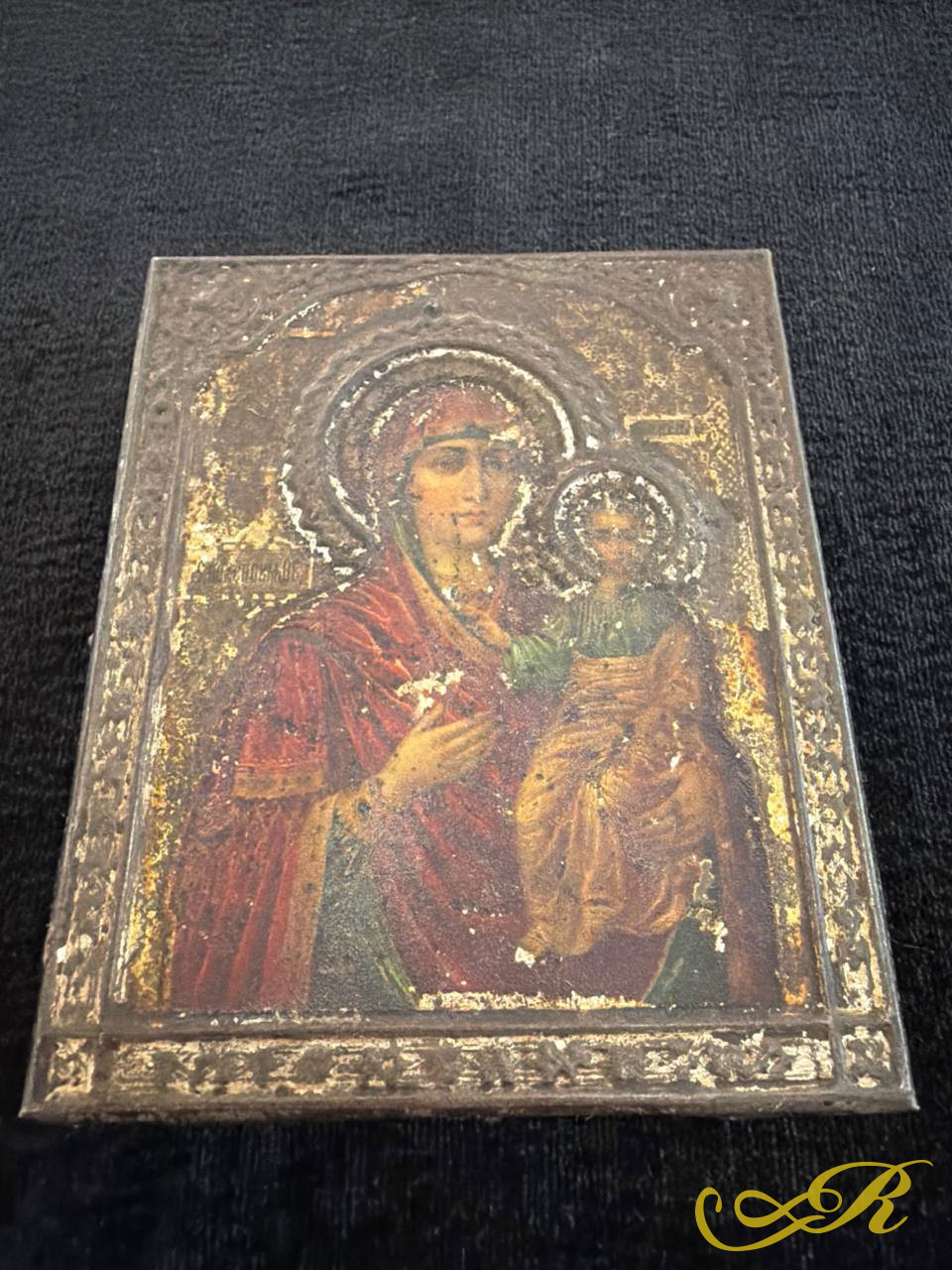 Икона «Богоматерь с Младенцем» (Одигитрия), фабрика Жако