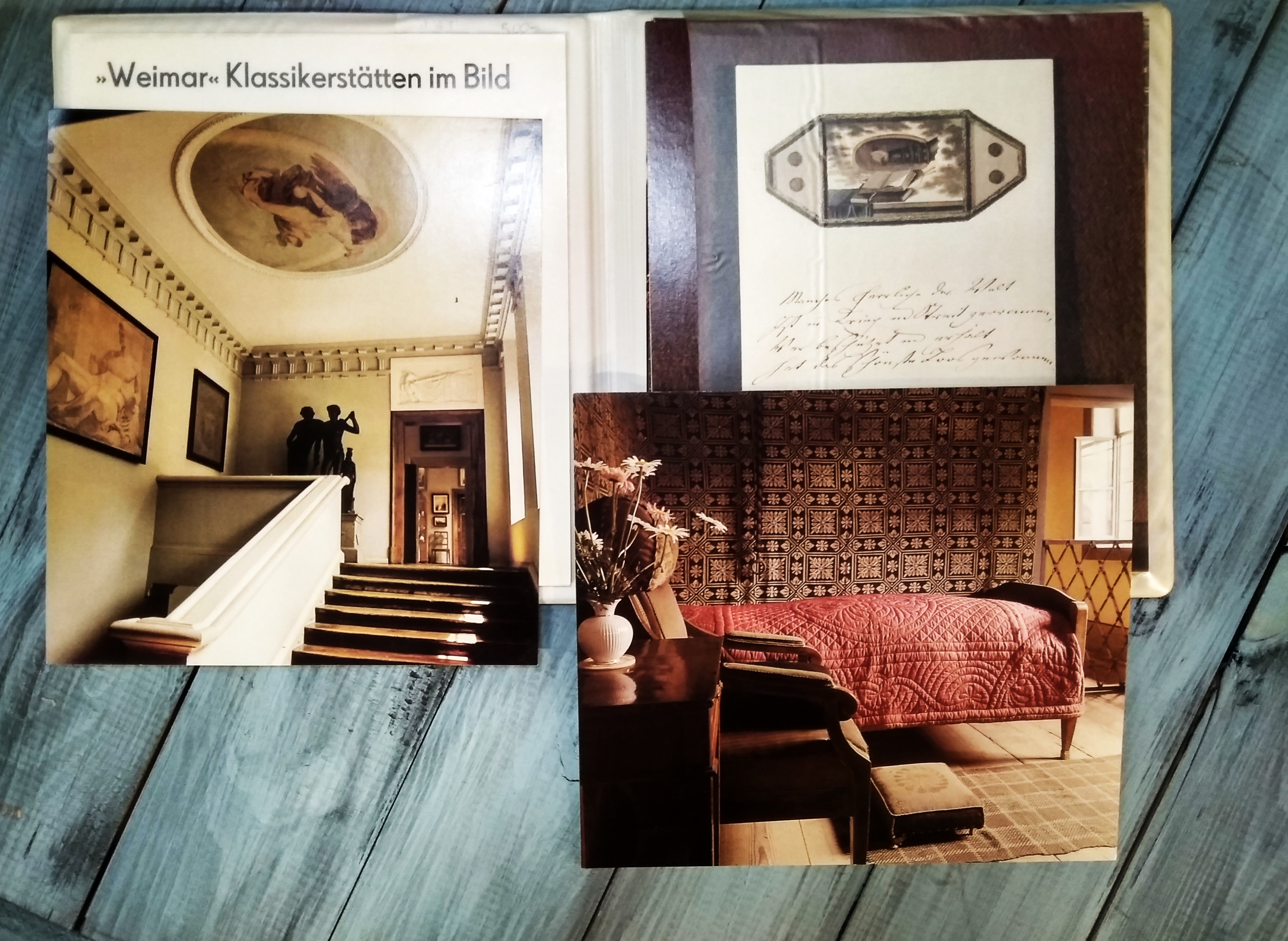 Веймар, Памятные места классиков в картинах