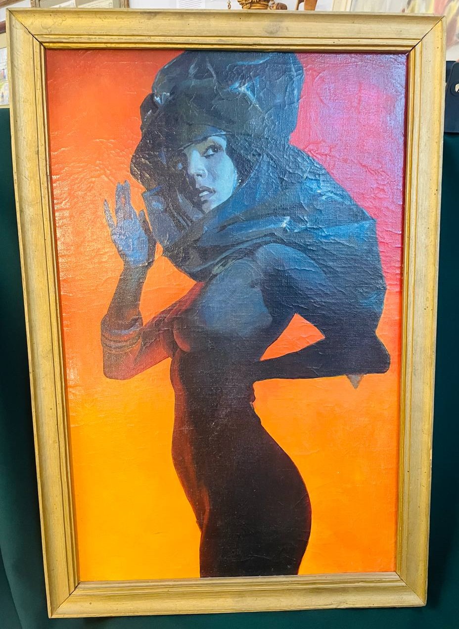 Неизвестный художник "Обнаженная",