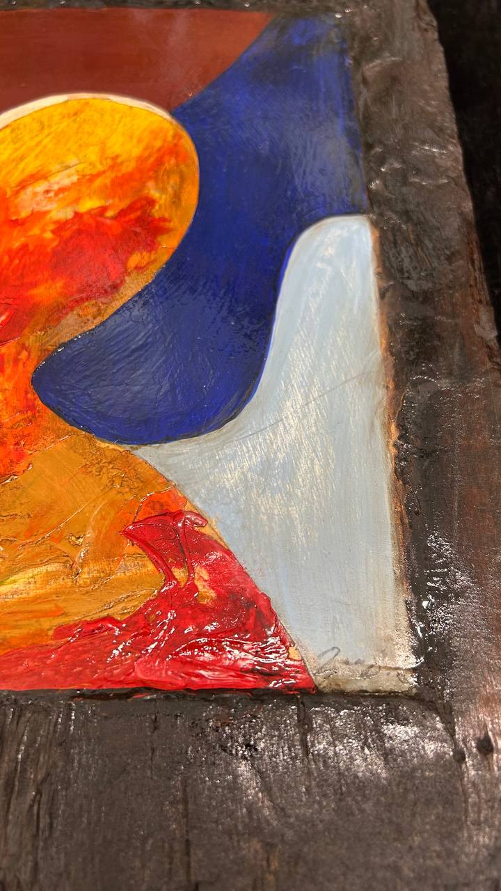 Картина-икона "Ангел", художник Голубцов Е.Г.