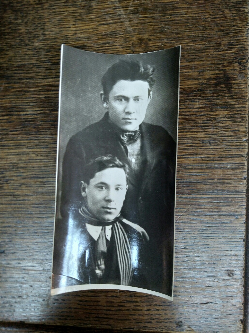 Фотография Мусы Джалиля с его автографом, 1928 г.