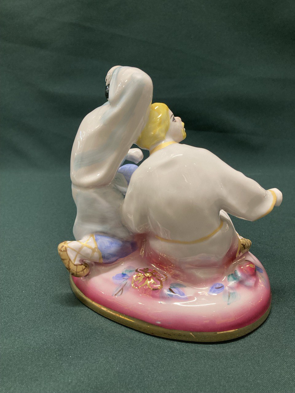 Триптих «Конек Горбунок» Дулево. Высота 34 см