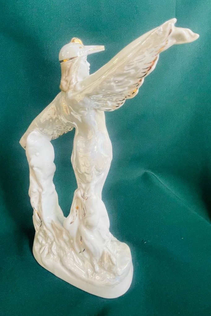 Фарфоровая статуэтка "Балерина Аист" Вербилки.