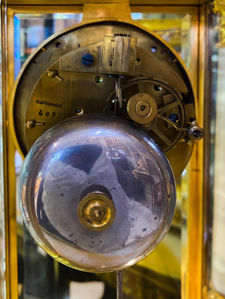 Часы настольные в стиле Ампир (Empire), Франция, XIX в.