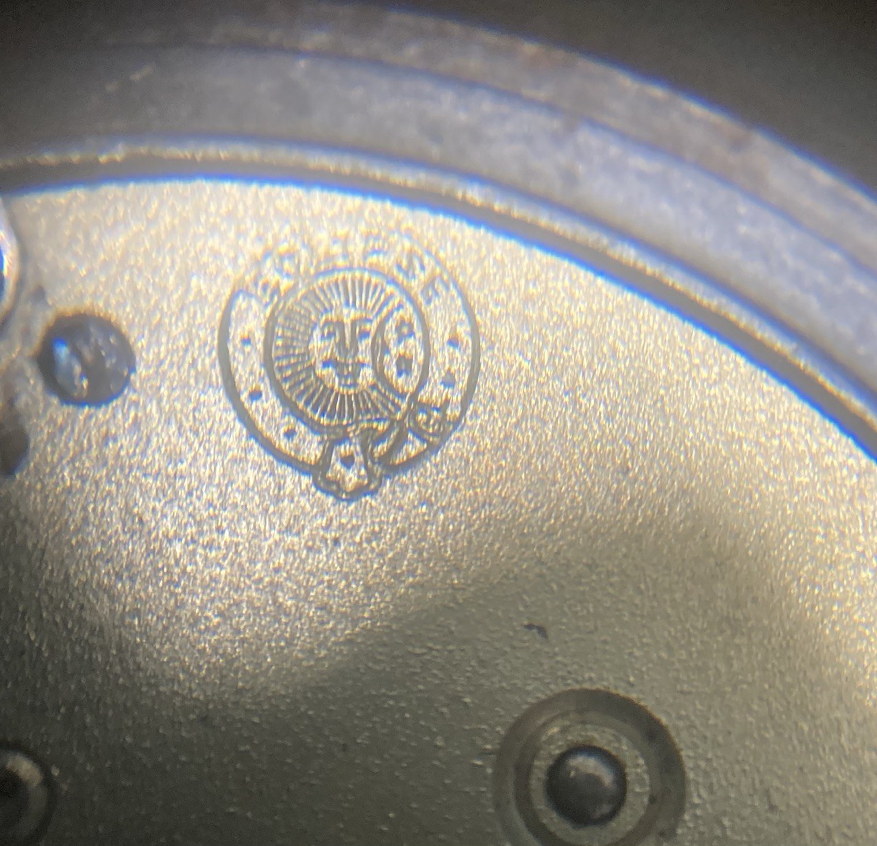 Часы карманные дореволюционные. Медные.