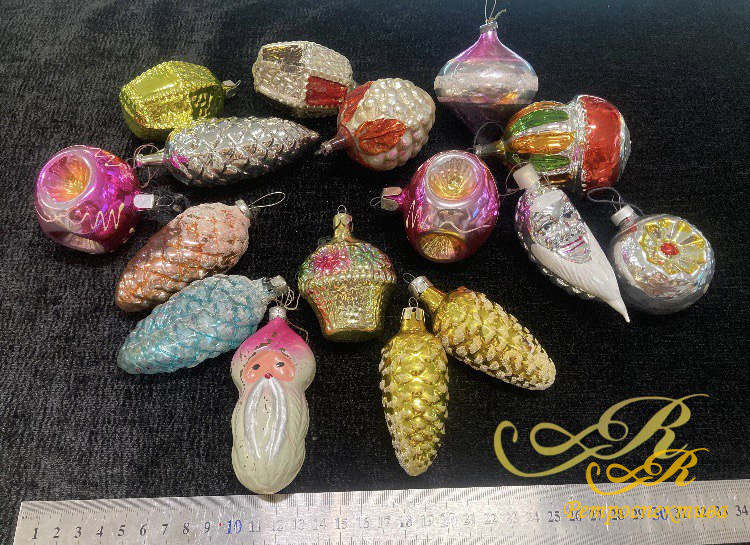 Игрушки на елку. СССР.