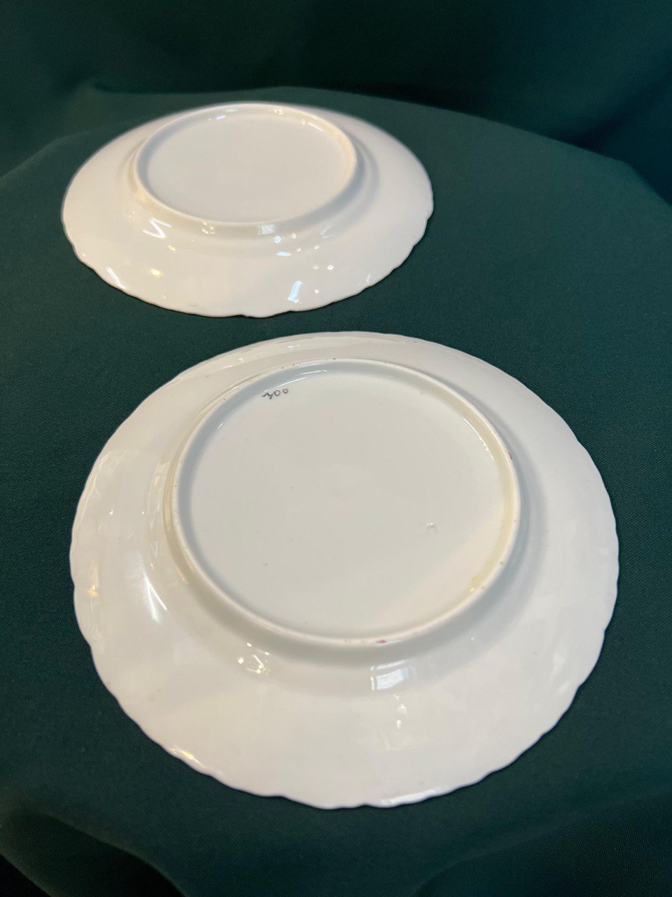 Фарфоровые пирожковые тарелки. До 1917 г.