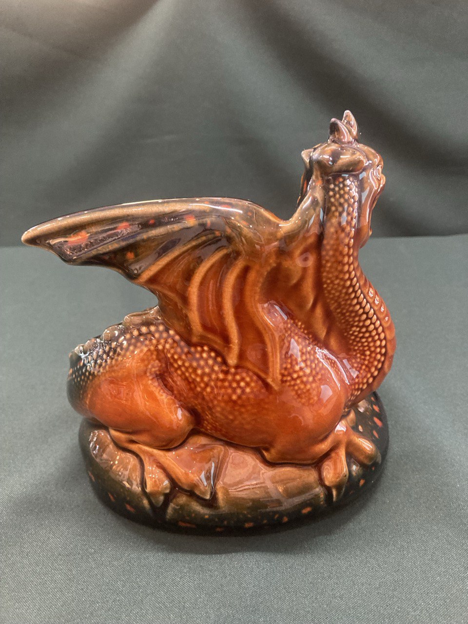 Пепельница " Дракон" Керамика. СССР.